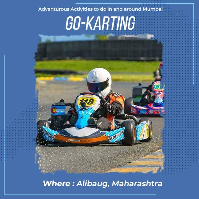 Adventure Activities to do in Mumbai Go Karting